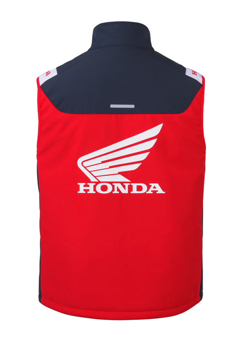 BODYWARMER HONDA RACING 2026 ROUGE BLEU