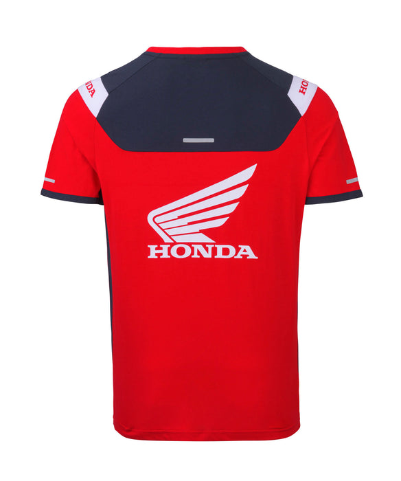 TEE -SHIRT RACING HONDA 2026 ROUGE BLEU