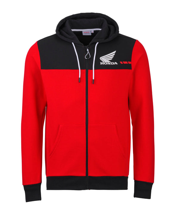 SWEAT CAPUCHE TEAMS HONDA 2026 ROUGE NOIR