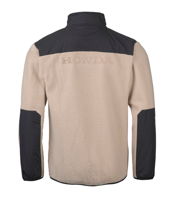 CARDIGAN SHERPA HONDA BEIGE NOIR