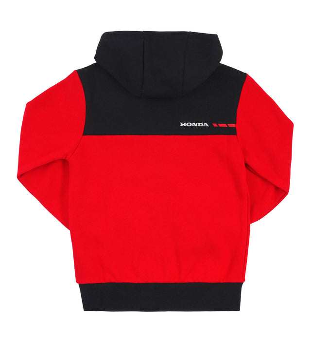 SWEAT CAPUCHE TEAMS HONDA KID 2026 ROUGE NOIR