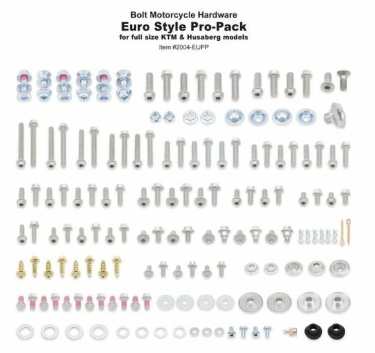 PACK VISSERIE BOLT MOTO CROSS KTM / HUSQVARNA