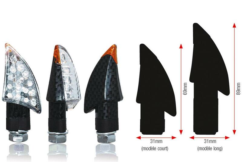 CLIGNOTANTS BIHR BLADE LED LONG BAMBOO UNIVERSEL
