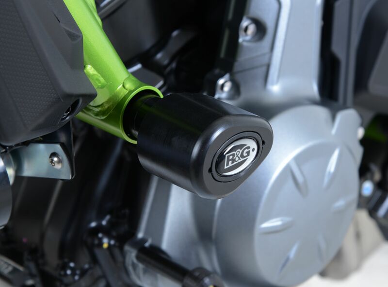 TAMPONS DE PROTECTION R&G RACING AERO NOIR KAWASAKI Z650