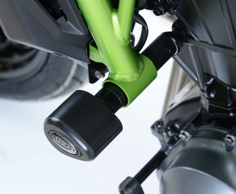 TAMPONS DE PROTECTION R&G RACING AERO NOIR KAWASAKI Z650
