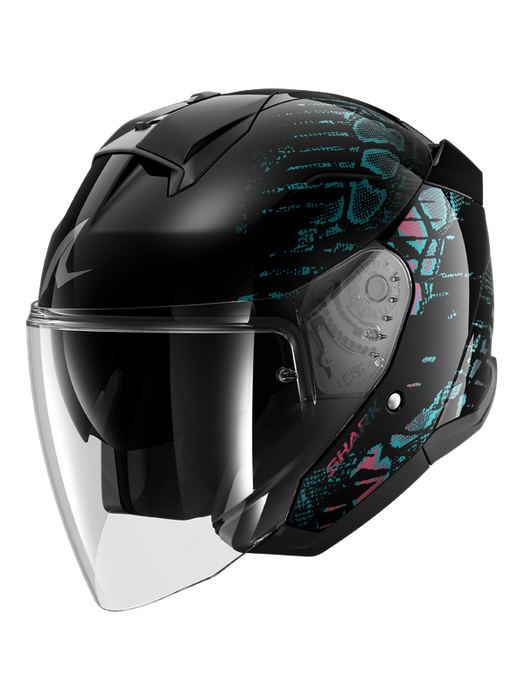 CASQUE SHARK SKWAL JET REPTAIA