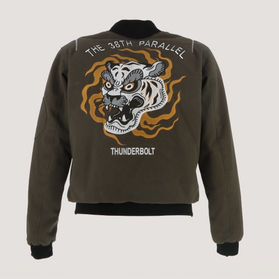 BLOUSON HELSTON TIGER TOILE