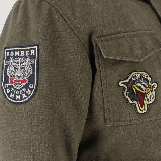 VESTE HELSTONS X VON DUTCH WARRIOR