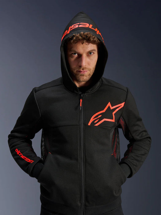 SWEAT A CAPUCHE ALPINESTARS CHROME AIR SPORT