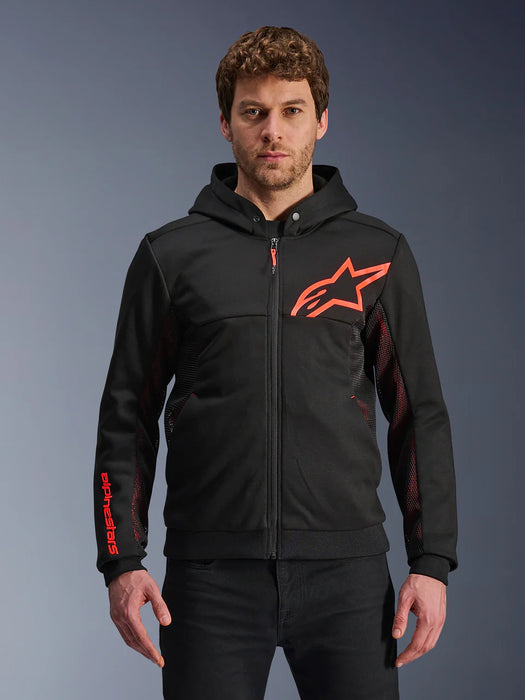 SWEAT A CAPUCHE ALPINESTARS CHROME AIR SPORT