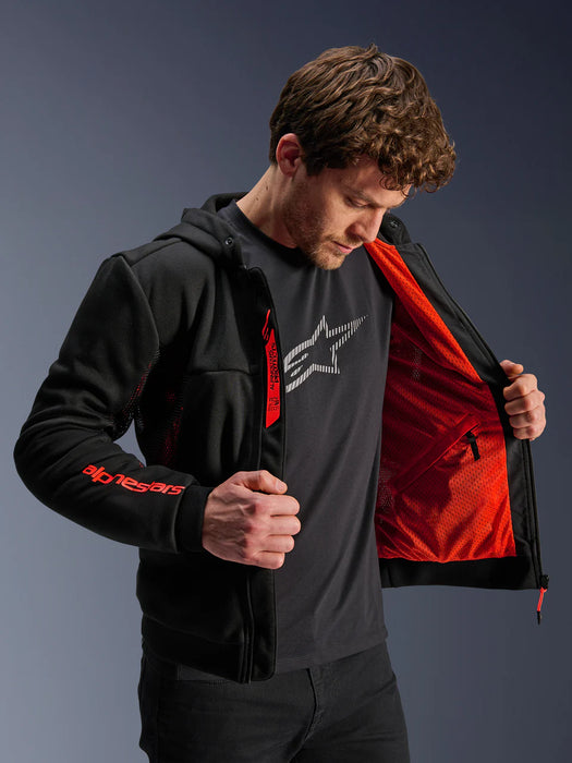 SWEAT A CAPUCHE ALPINESTARS CHROME AIR SPORT
