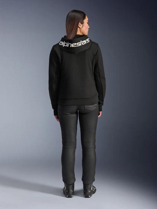 SWEAT A CAPUCHE ALPINESTARS STELLA CHROME V2