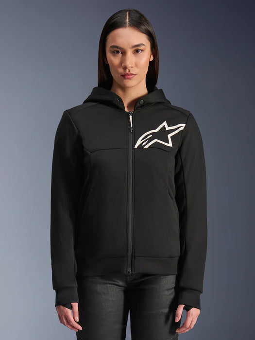 SWEAT A CAPUCHE ALPINESTARS STELLA CHROME V2