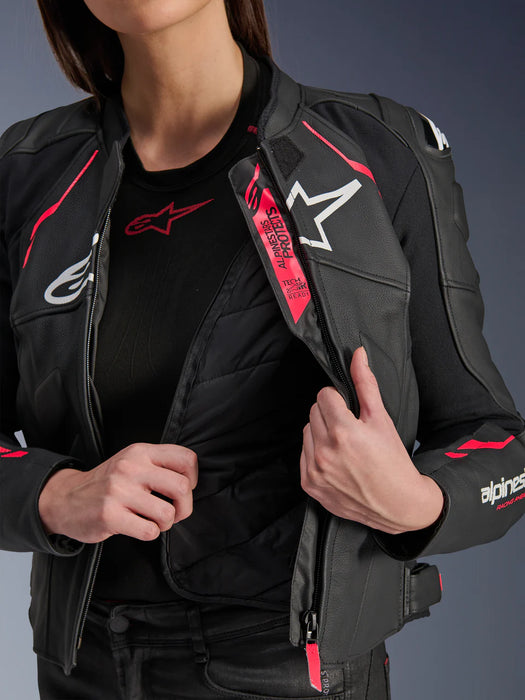 BLOUSON CUIR STELLA ALPINESTARS DUSK