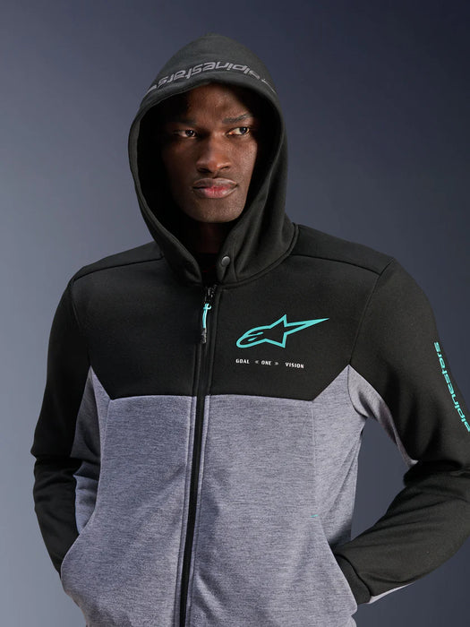 SWEAT A CAPUCHE ALPINESTARS CHROME V2