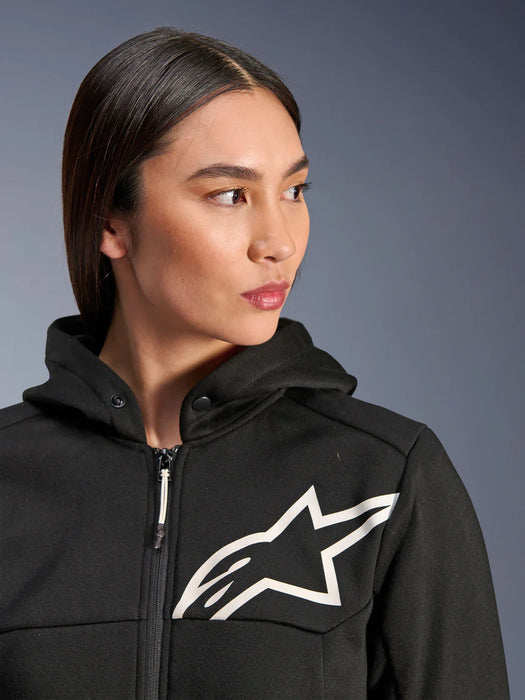 SWEAT A CAPUCHE ALPINESTARS STELLA CHROME V2