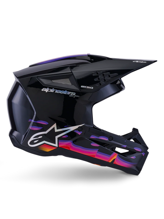 CASQUE CROSS ALPINESTARS S-M3 FORCE OCD