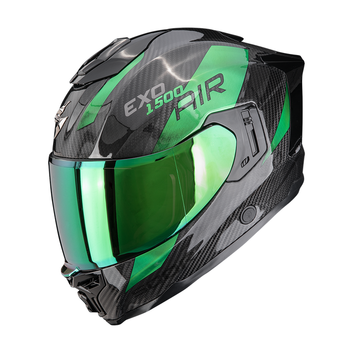 CASQUE SCORPION EXO-1500 CARBON AIR PLATTED