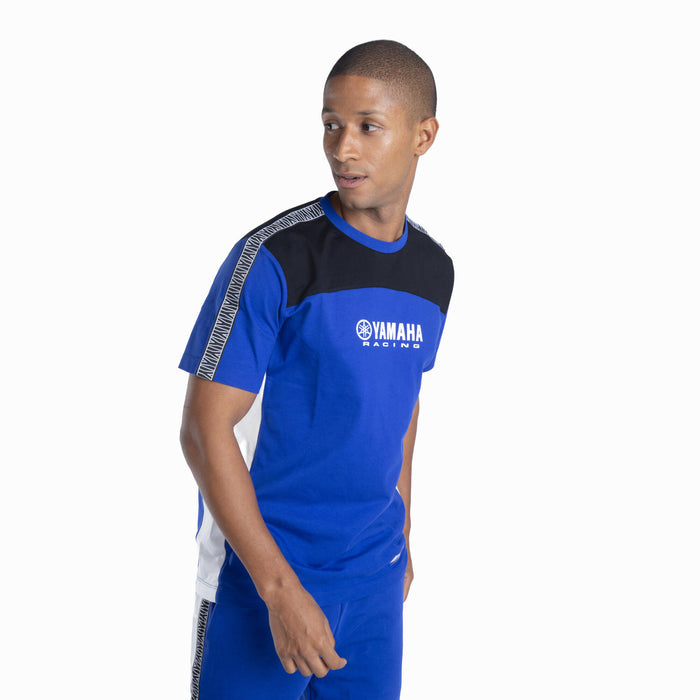 TEE SHIRT YAMAHA PADDOCK KAN BLEU