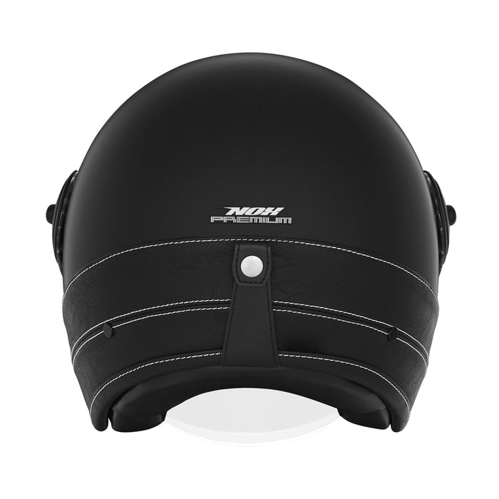 CASQUE JET NOX PREMIER HERITAGE CUIR