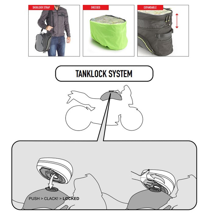 SACOCHE GIVI TANKLOCK EA143