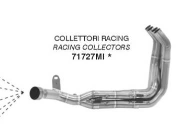 ARROW COLLECTEUR RACING Z900 2020-2024