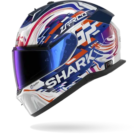 CASQUE SHARK SKWAL i3  REPLICA ZARCO GP DE FRANCE