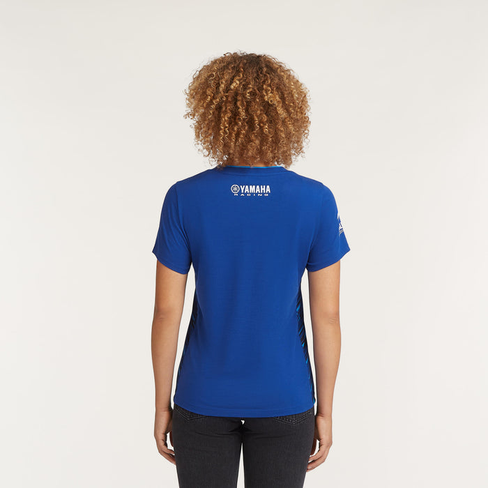 TEE SHIRT YAMAHA FEMME PADDOCK ESSENTIEL BLEU 2026