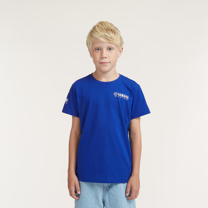 TEE SHIRT YAMAHA ENFANT PADDOCK BLEU 2026