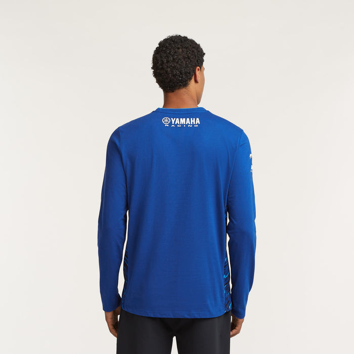 TEE SHIRT MANCHES LONGUES YAMAHA PADDOCK BLUE TEAM 2026