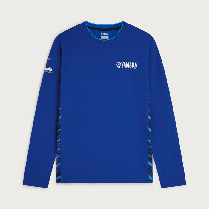 TEE SHIRT MANCHES LONGUES YAMAHA PADDOCK BLUE TEAM 2026