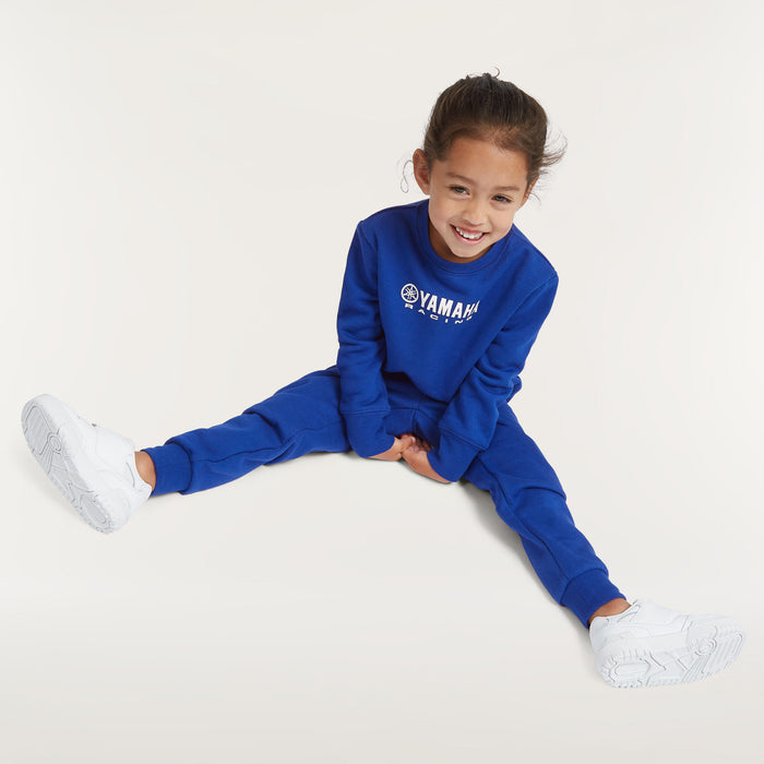 ENSEMBLE SWEAT ET PANTALON DE SURVETEMENT YAMAHA ENFANT PADDOCK BLEU 2026