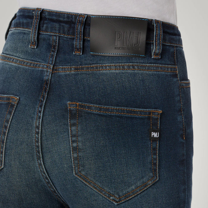 JEANS PMJ SARA HIGH WAIST T-TEX BIKER