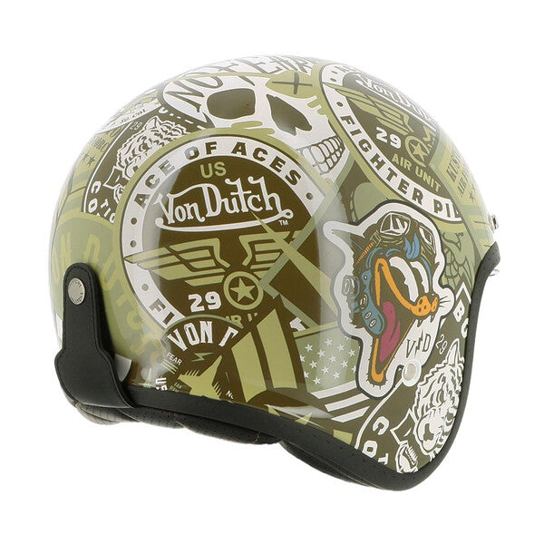CASQUE JET HELSTONS X VON DUTCH