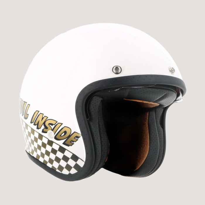 CASQUE JET HELSTONS DEVIL