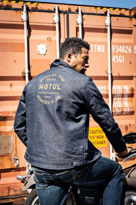 BLOUSON HELSTON X MOTUL TOILE MECANIC