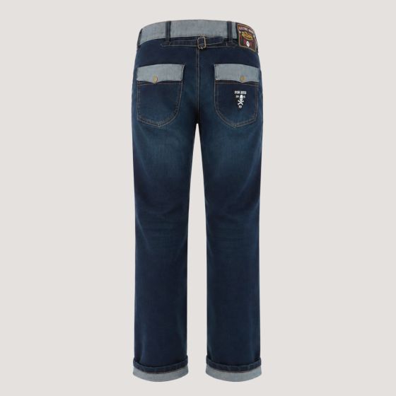 JEANS HELSTONS VON DUTCH EDEN BLEU DIRTY