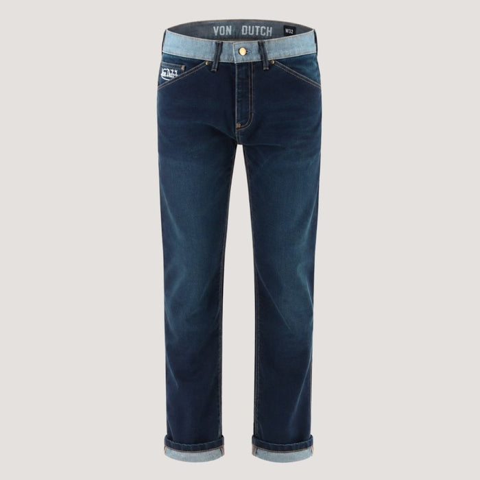 JEANS HELSTONS VON DUTCH EDEN BLEU DIRTY