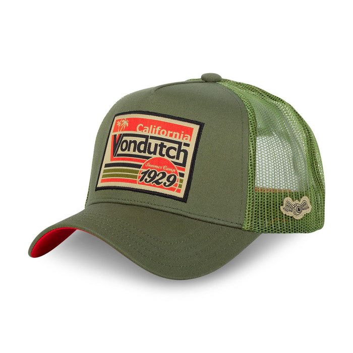 CASQUETTE HELSTONS VON DUTCH SURF KAKI