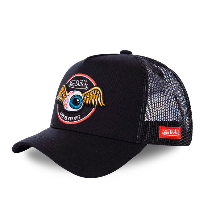 CASQUETTE HELSTONS VON DUTCH RAG NOIR