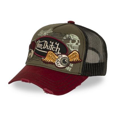 CASQUETTE HELSTONS VON DUTCH PATCHES