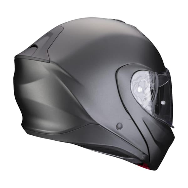 Casque Moto Modulaire Scorpion EXO-Tech Solid – Noir Mat – XL – Visière Pinlock Prête