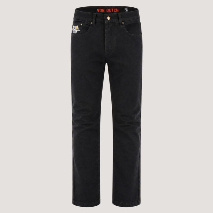 JEANS HELSTONS VON DUTCH MUSTANG NOIR