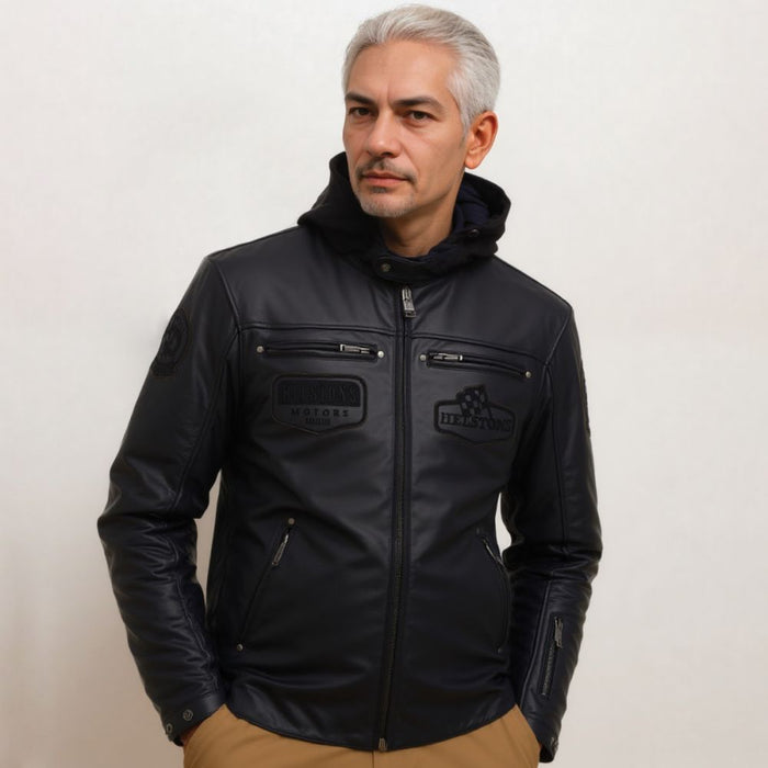 BLOUSON CUIR HELSTONS RIVAL