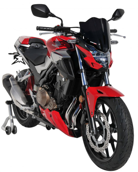 SAUTE VENT ERMAX  CB 500 F 2019-2024 28CM NOIR OPAQUE