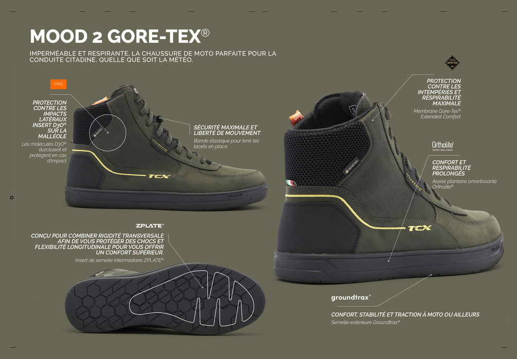 BASKETS TCX MOOD 2 GORE TEX