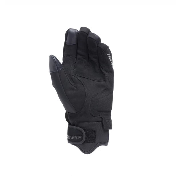 gants homme doubles polaire compatibles ecran tactile noir