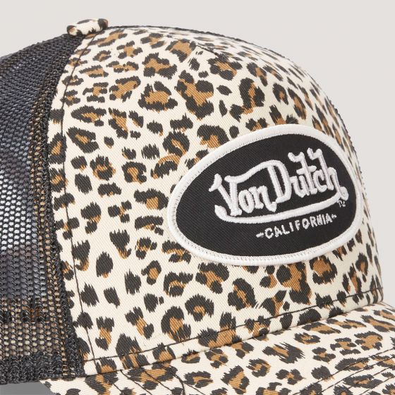 CASQUETTE HELSTONS VON DUTCH LEOPARD