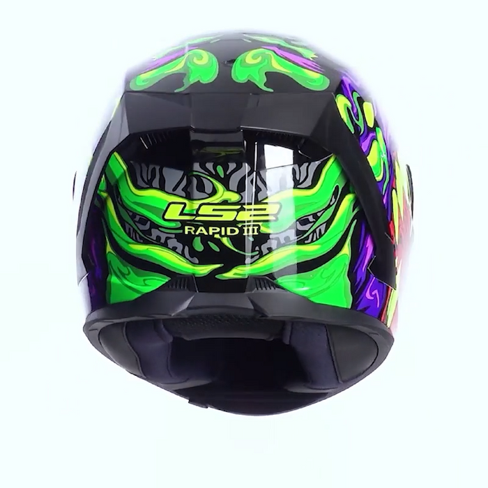 CASQUE LS2 FF380 RAPID III GRAPHIQUE