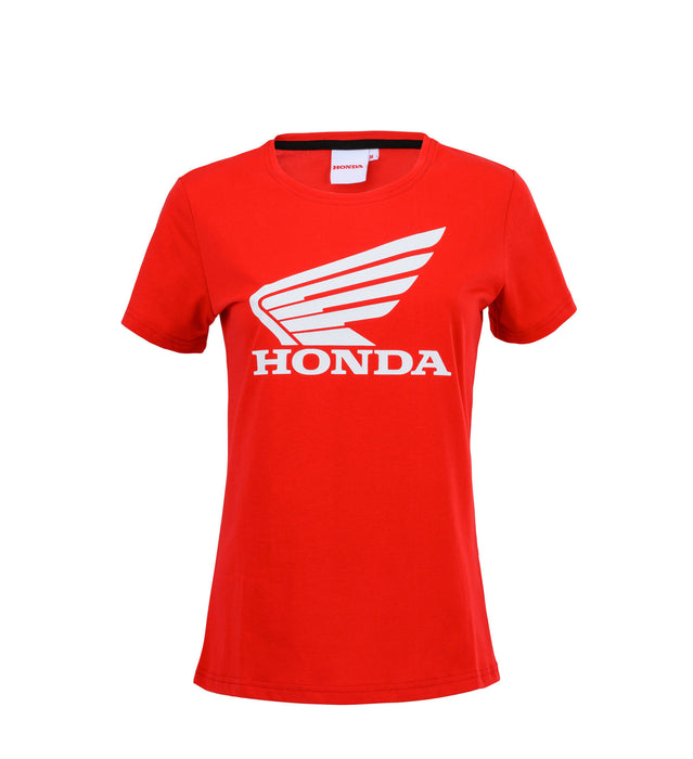 TEE SHIRT HONDA FEMME CORE ROUGE